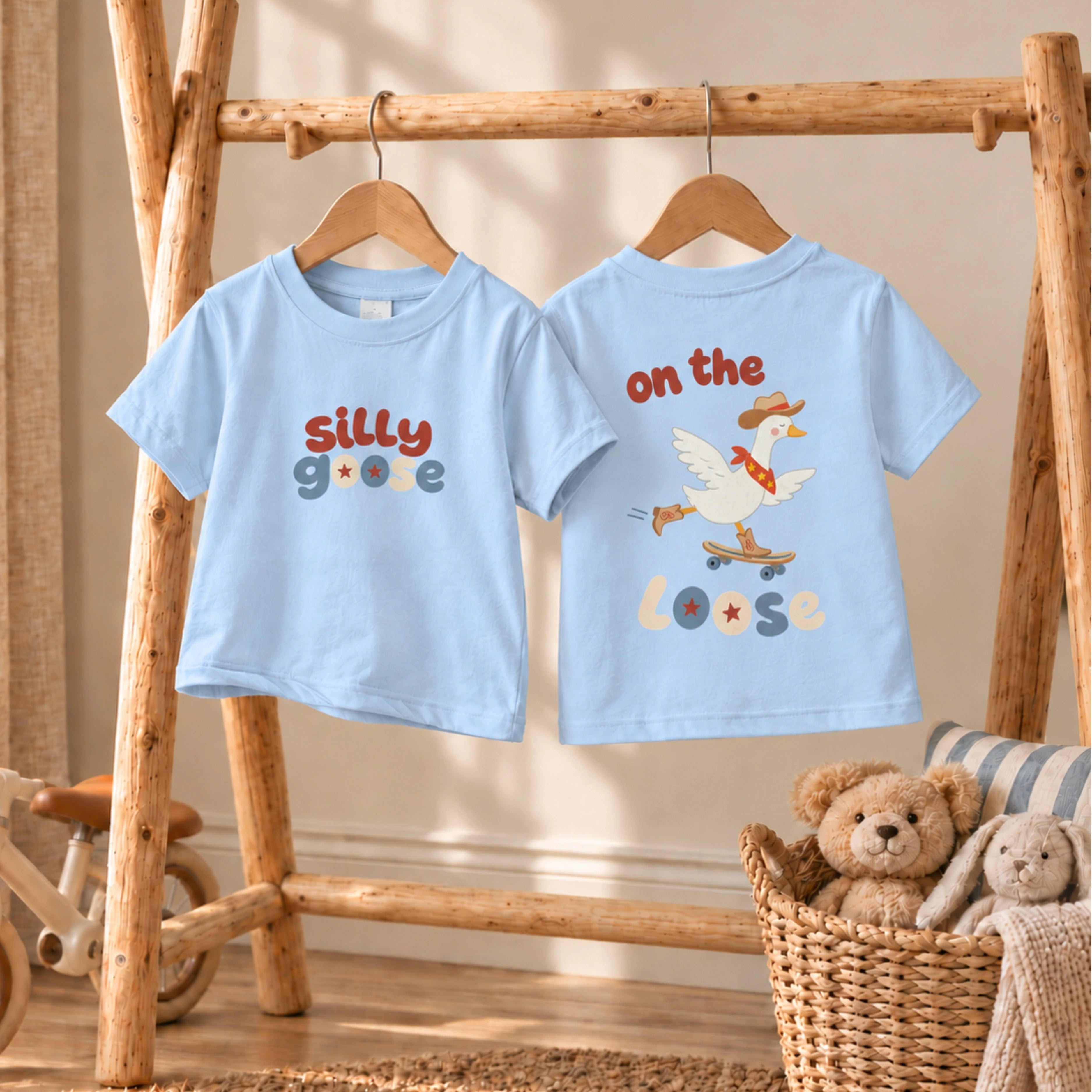 Silly Goose On The Loose – Baby T-Shirt