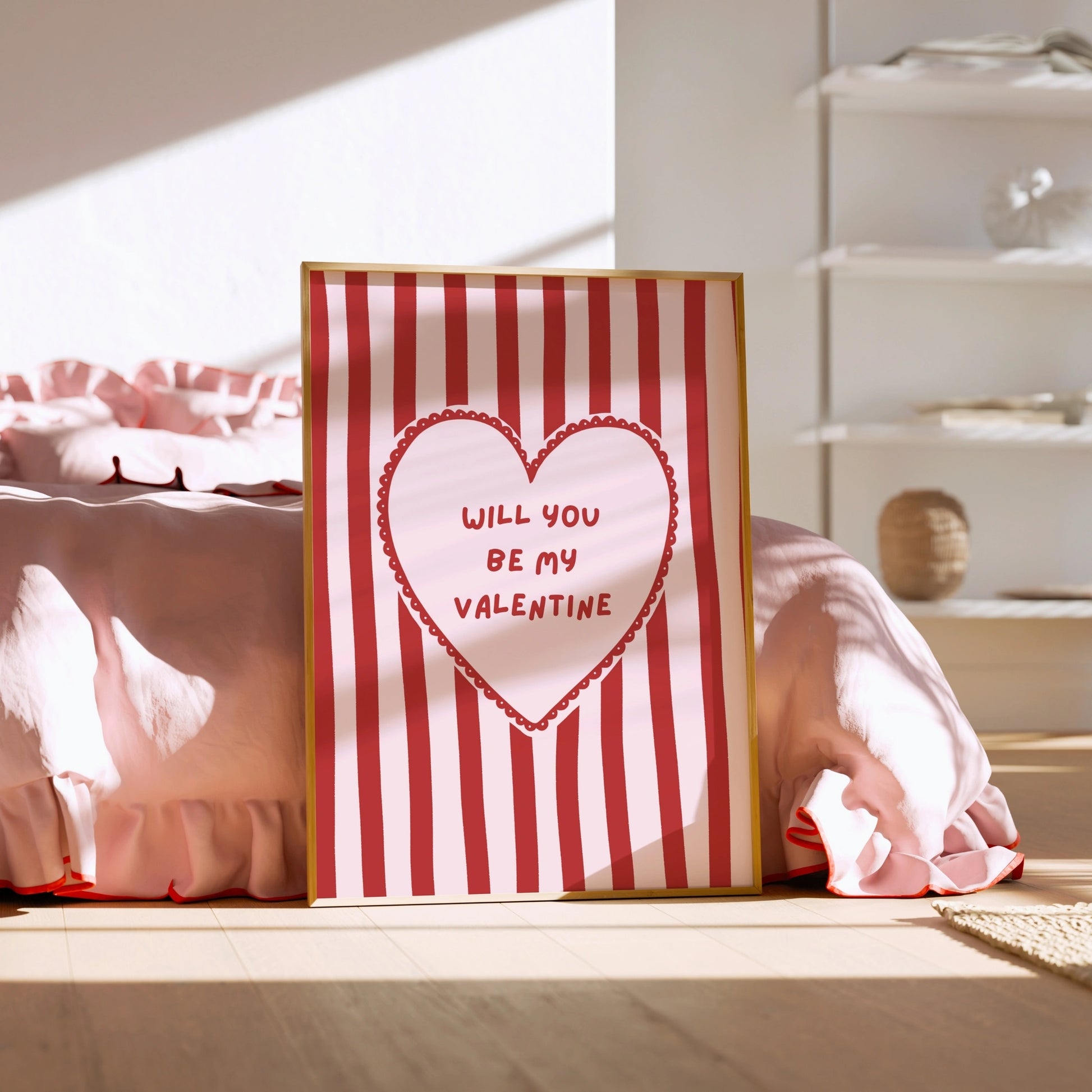 Imprimé cœur de la Saint-Valentin