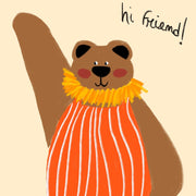 Friendly Bear – Nursery & kids wall art
