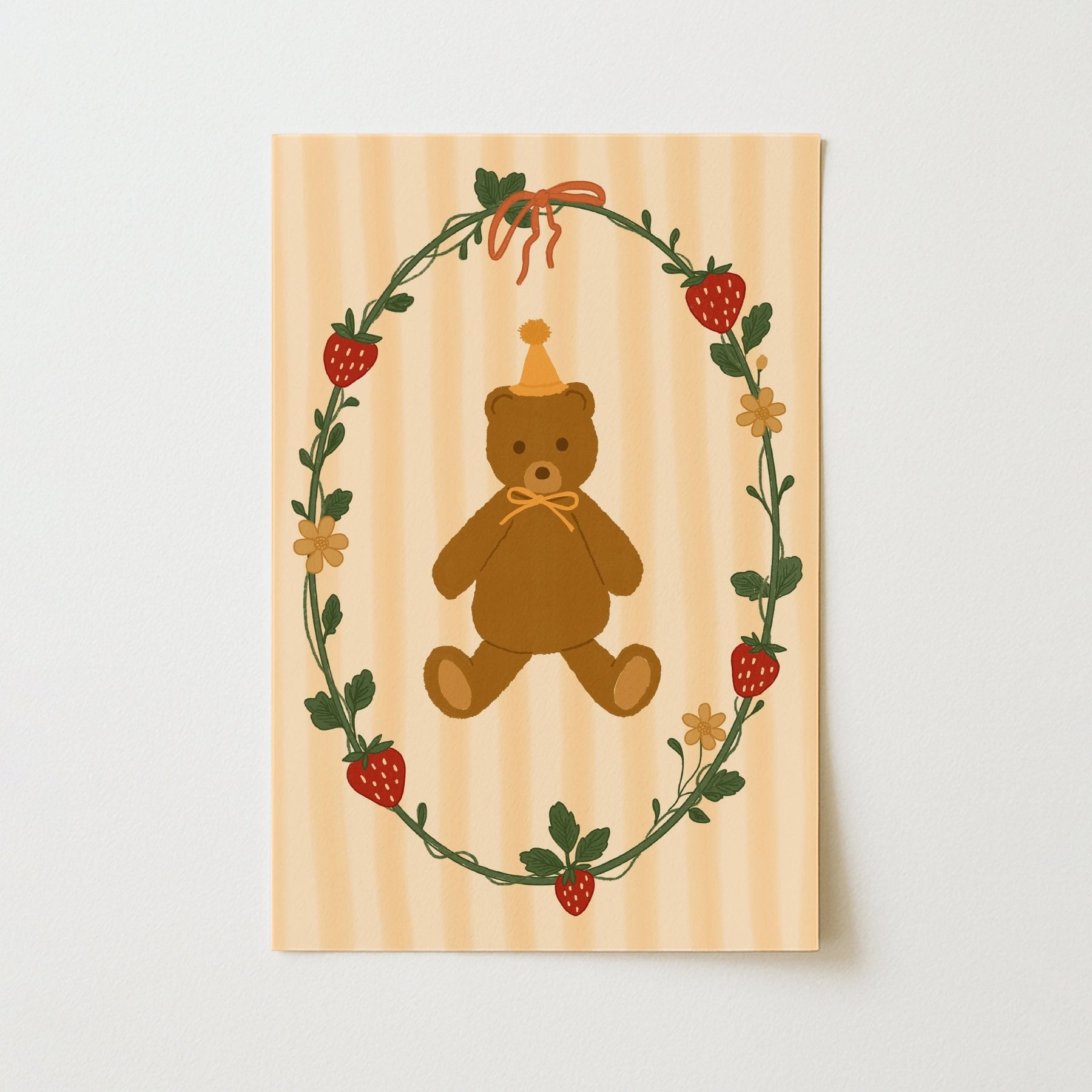 Teddy Bear Nursery Print