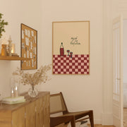 Vintage Italian Bistro Decor - Poster da cucina