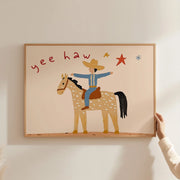 Little Rodeo Cowboy – Nursery & Kids Wall Art