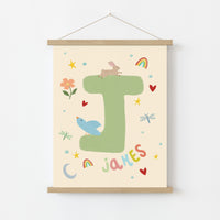 Personalized Nursery Name – Personalized wall art