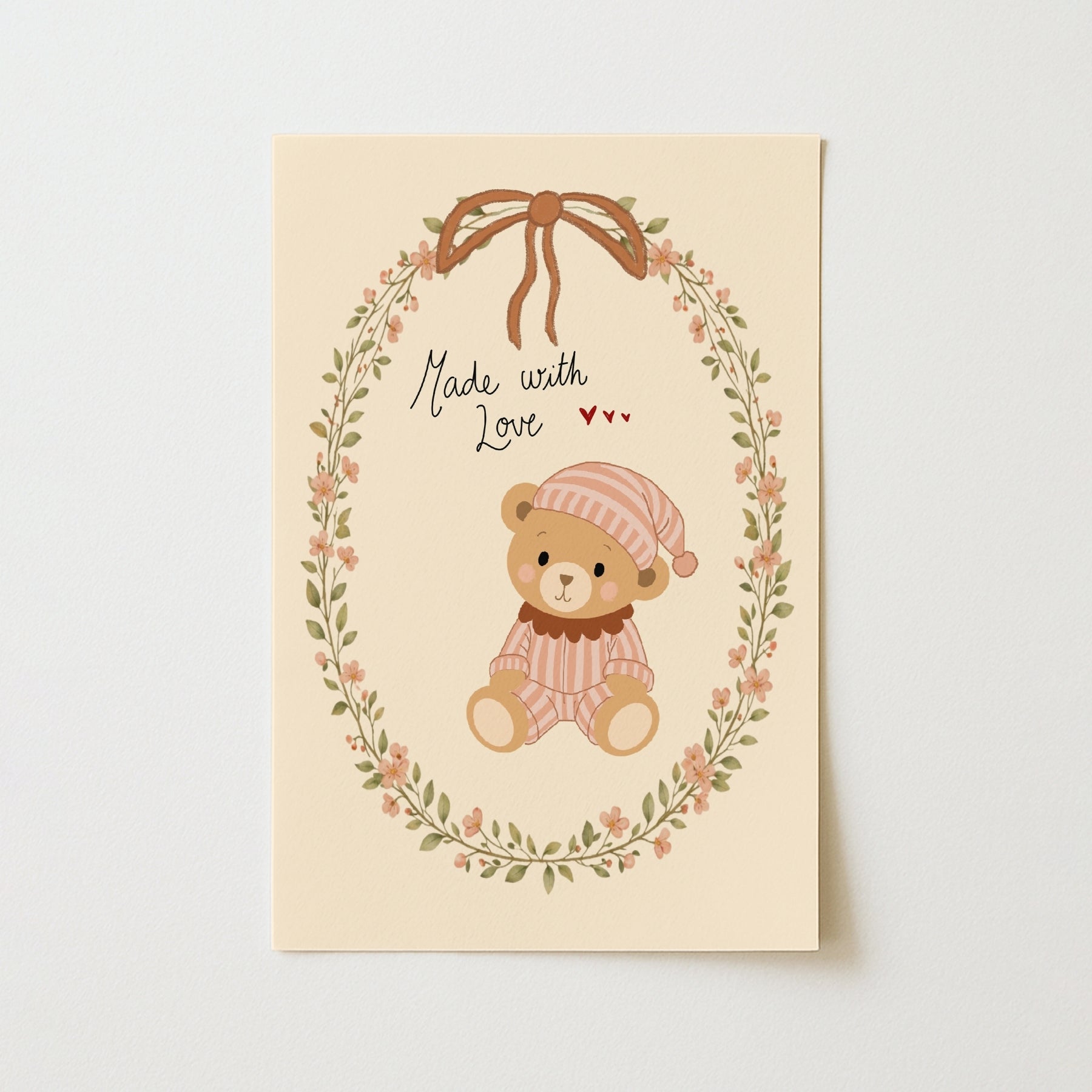 Made with Love Nursery Wall Art