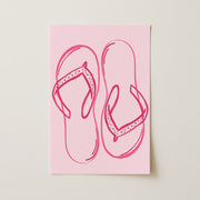 Flip Flops – Coastal Wall Art