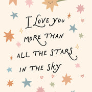 More Than All the Stars – Nursery & Kids Wall Art