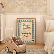 You Are Fearfully and Wonderfully Made – Nursery & kids wall art