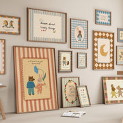 Christian Nursery – Vol. 1 Set di stampe da parete – 16 illustrazioni stampabili