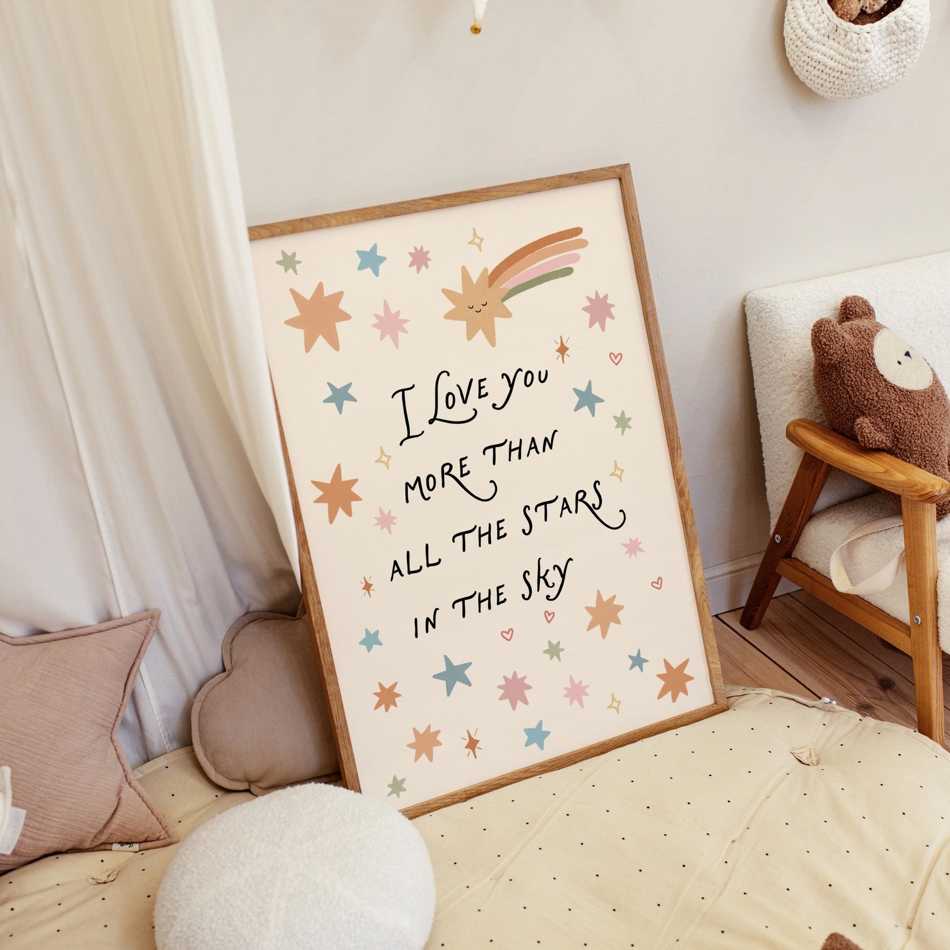 Moon And Stars Nursery Decor