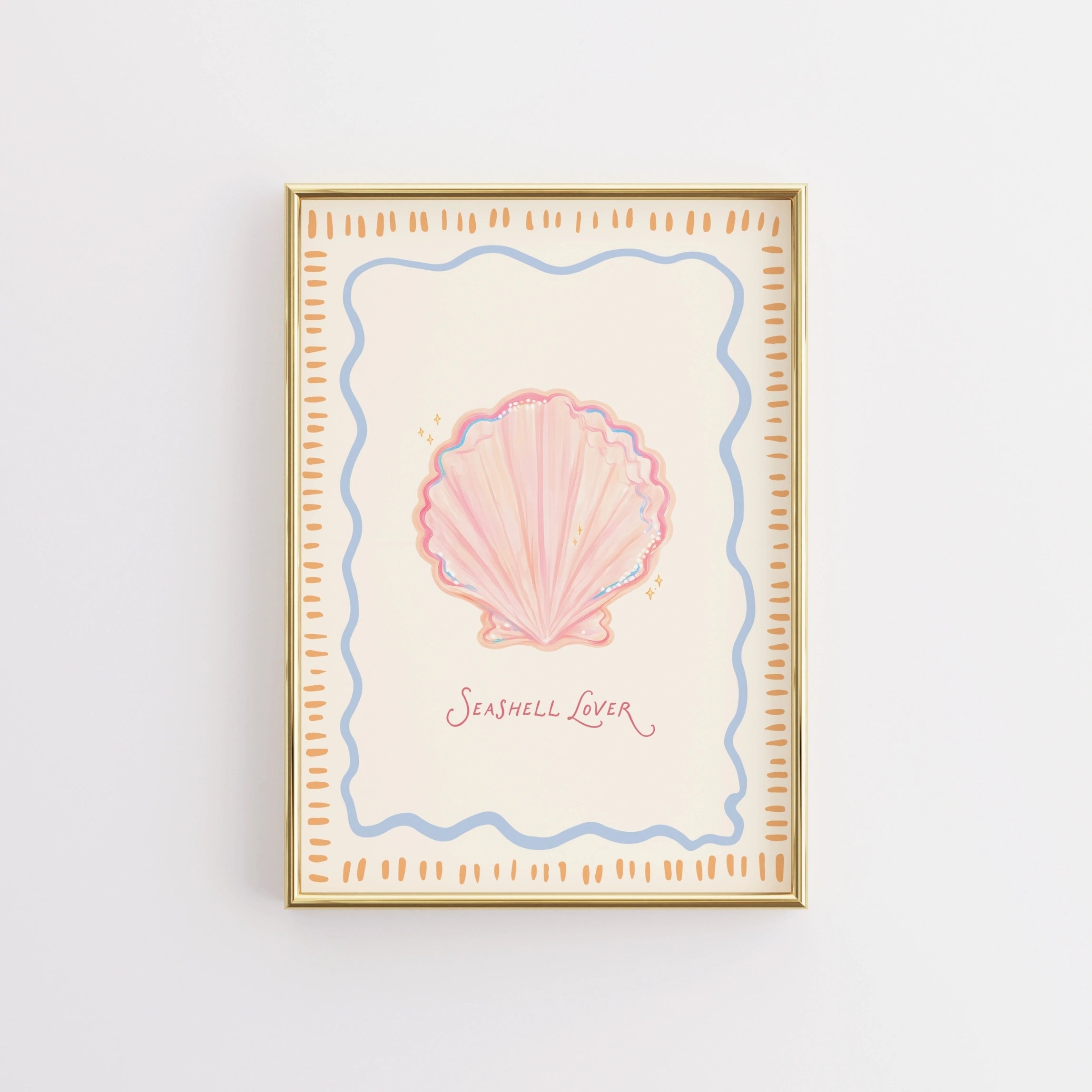 Affiche De Coquillage Côtier