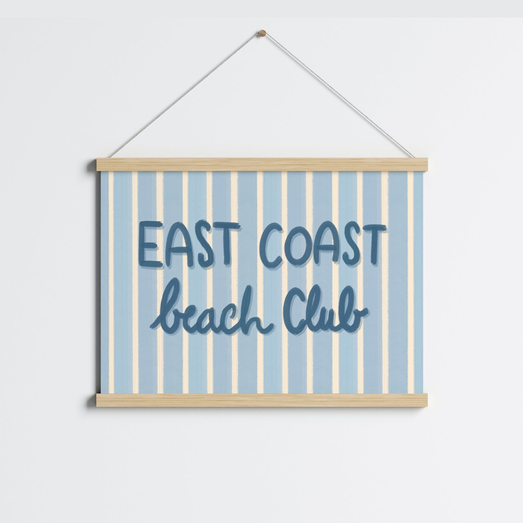East Coast Beach Club Wall Art