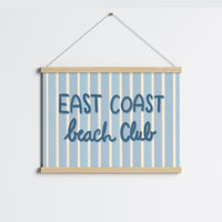 East Coast Beach Club Wall Art