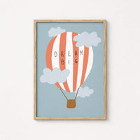 Hot Air Balloon Wall Art