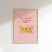 Crowned with Grace – Christian Wall Art