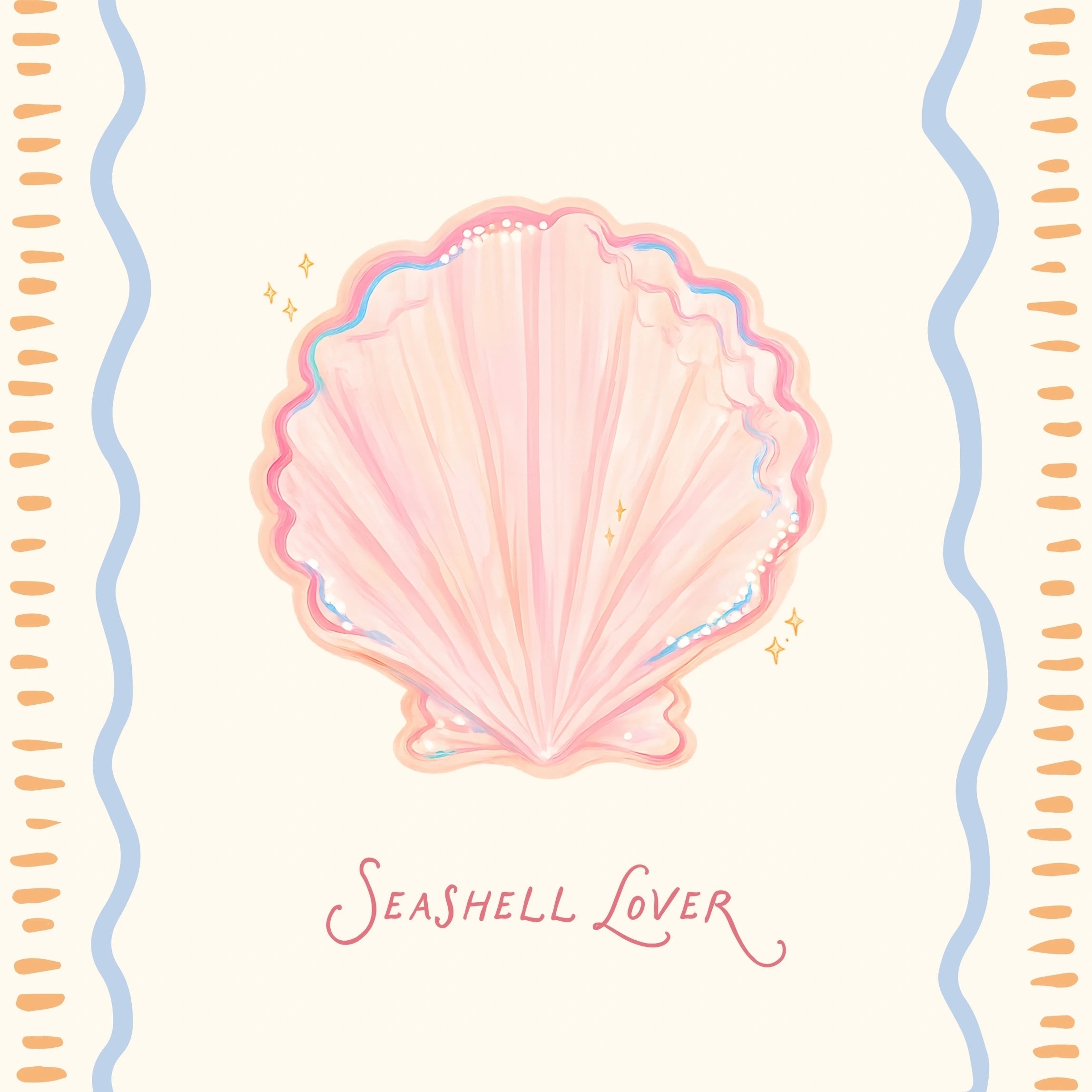 Affiche De Coquillage Côtier