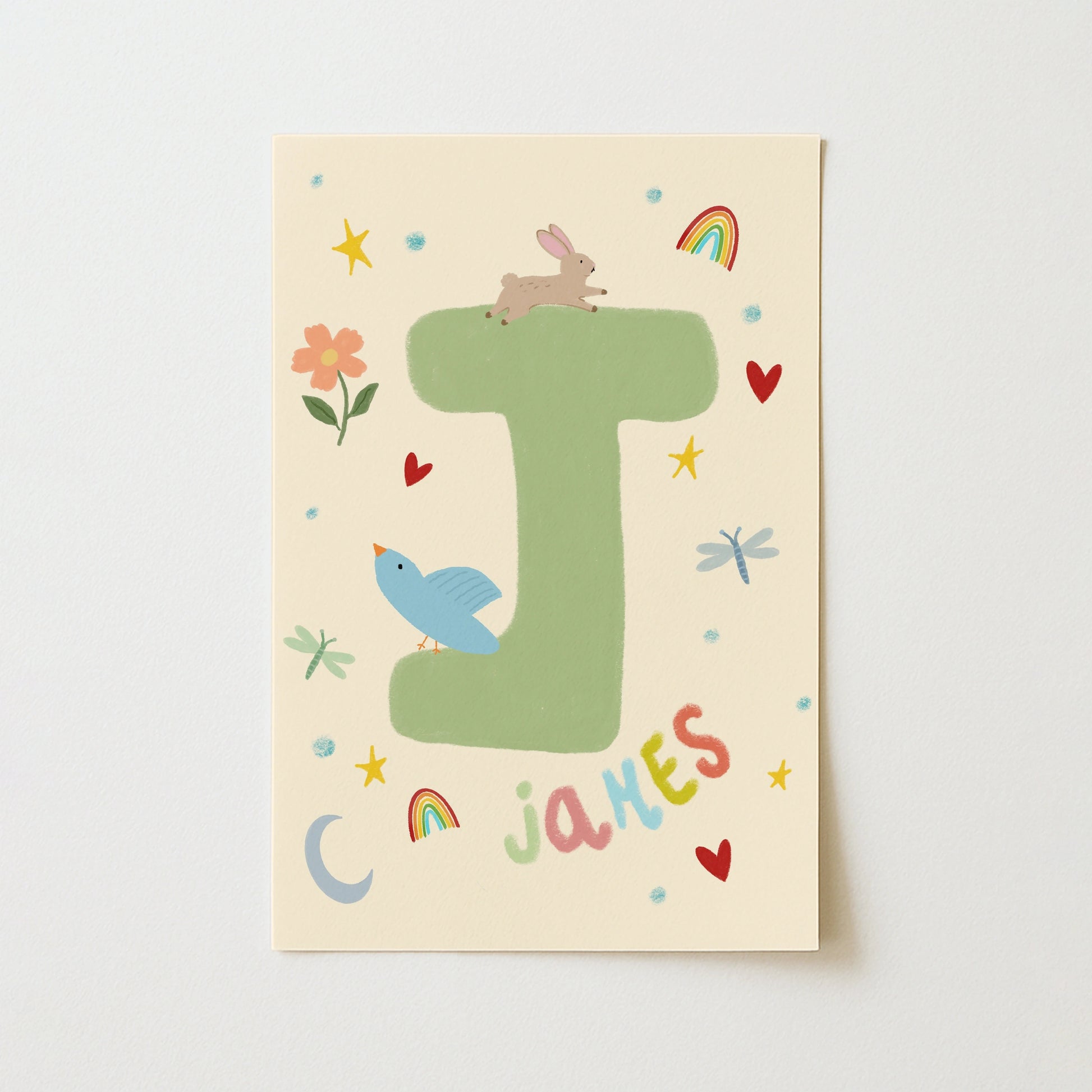 Personalized Nursery Name – Personalized wall art