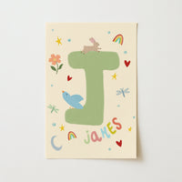 Personalized Nursery Name – Personalized wall art