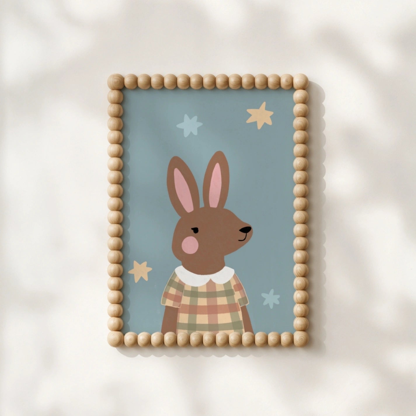 Cute Rabbit Kids Print, Whimsical Kids Decor