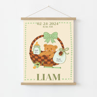 Personalized Baby Birth Stats – Personalized wall art