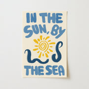 In the Sun by the Sea - Poster costiero