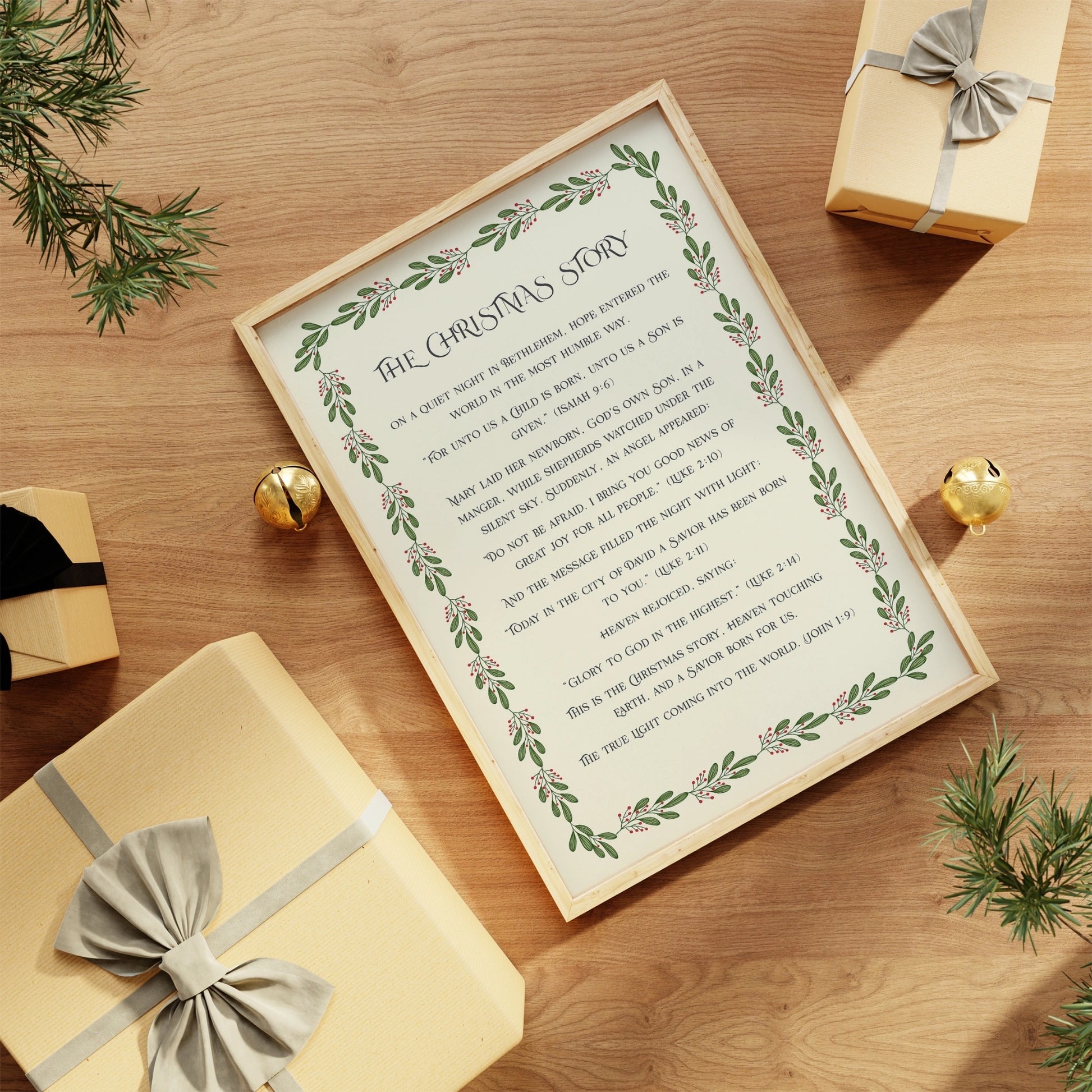 Illustrazione dell'albero dei versetti della Bibbia