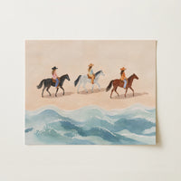 Coastal Cowgirl Duo Print