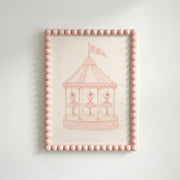 Ballet Carousel – Nursery & kids wall art