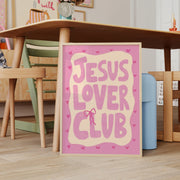 Jesus Lover Club – Christian Wall Art