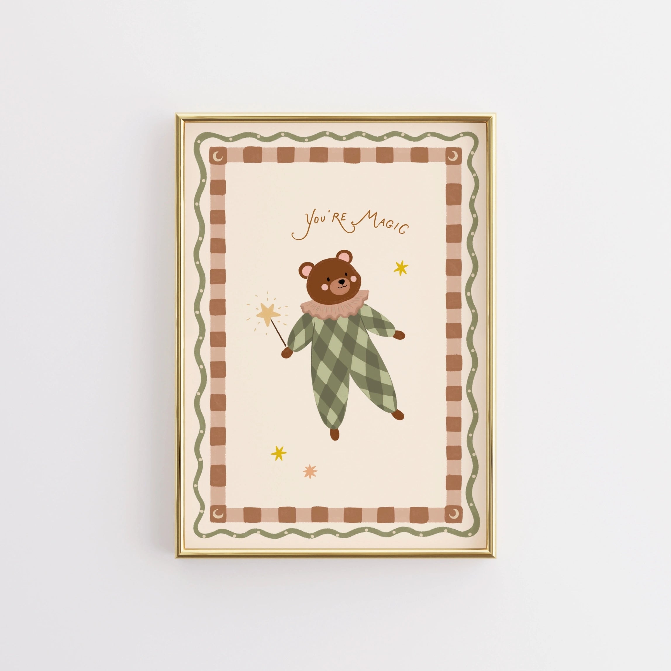 Stampa Orsetto tenero per cameretta