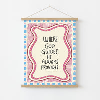 Feminine Christian Wall Art, Christian Wall Decor