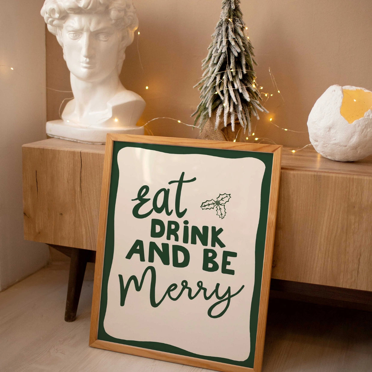 Eat Drink and Be Merry Poster