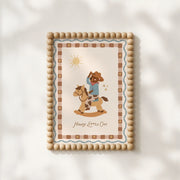 Cute Bear Cowboy – Nursery & kids wall art