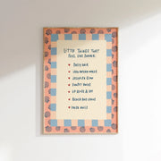 Preppy Summer Decor - Poster costiero