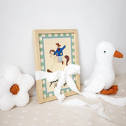 Rocking Horse guided by his Light - Nursery & Kids Wall Art