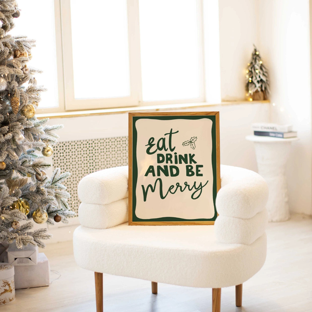 Eat Drink and Be Merry Poster