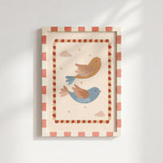 Pastel Bird – Nursery & kids wall art