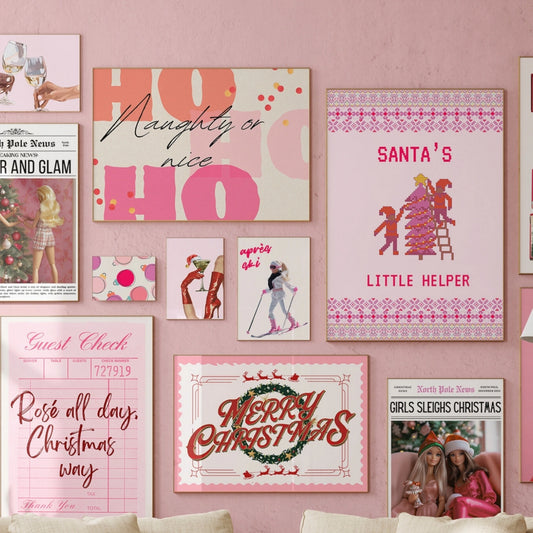 Pink Christmas, over 300 prints