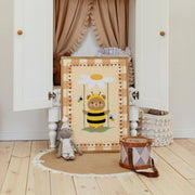 Bee Bear – Nursery & kids wall art