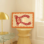 Red Crab - Poster costiero