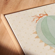 Elephant Hot Air Balloon – Nursery & Kids Canvas Wall Art