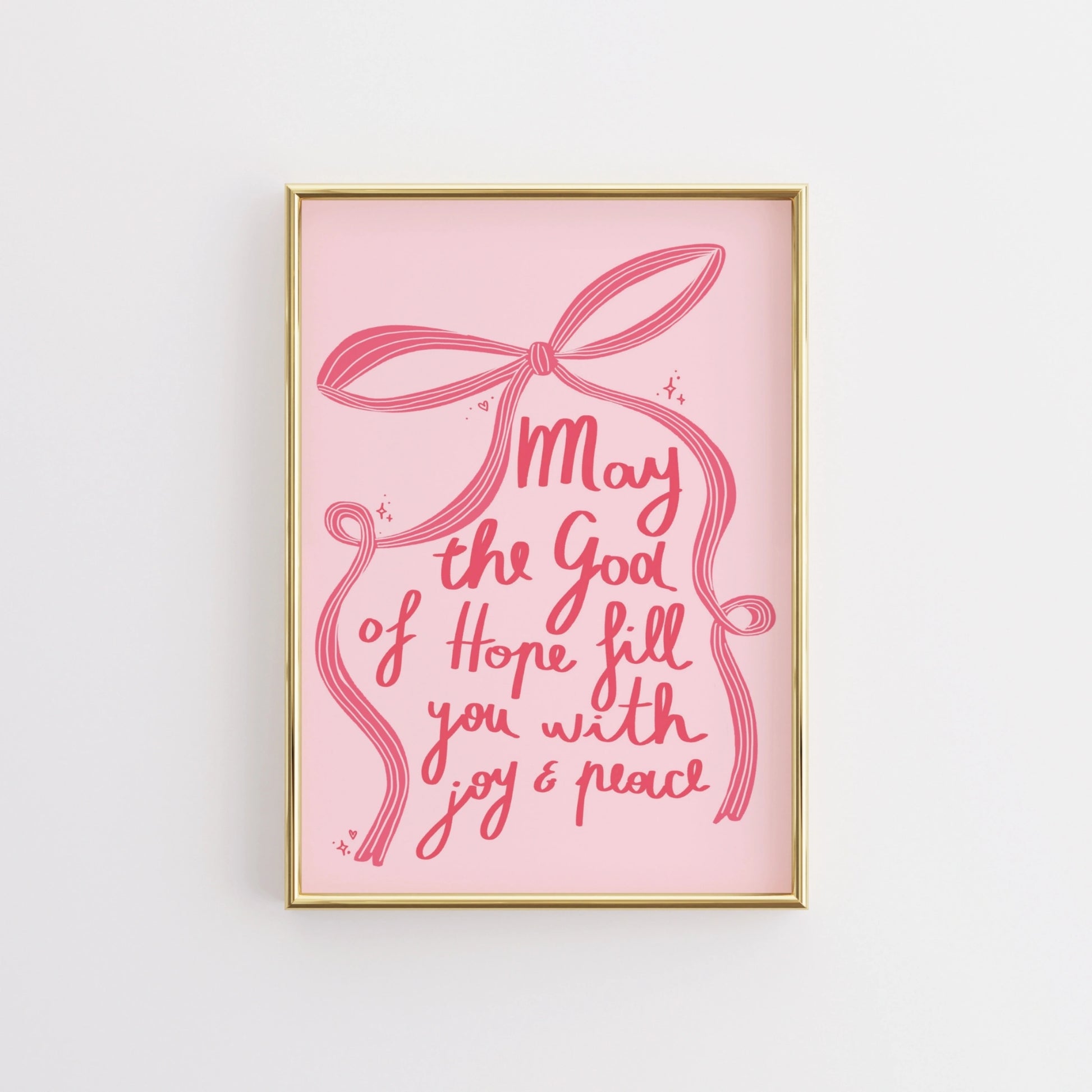 Décoration Pink Faith