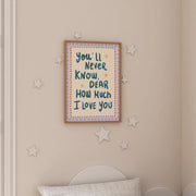 Nursery Love Quote – Nursery & kids wall art
