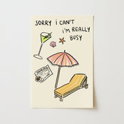 Funny Beach – Coastal Wall Art