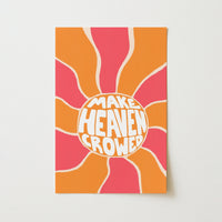 Make Heaven Crowded Print – Bold Christian Wall Art