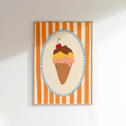 Ice Cream - Poster costiero
