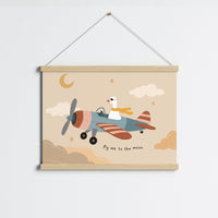 Stampa illustrata Oca pilota