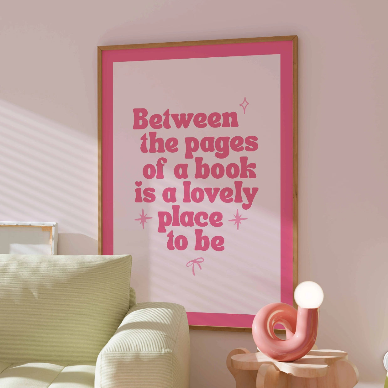 Between the Pages – Lovely Bookish Print