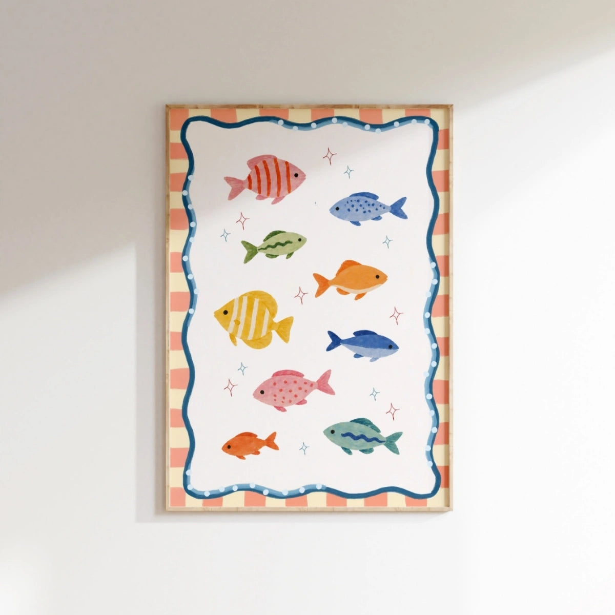 Whimsical Beach Decor, Coastal Wall Decor