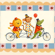 Circus Animal Parade – Nursery & kids wall art