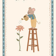Cute Mouse Illustration – Poster per bambini